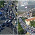 Krkljanac na Gazeli posle sudara! Gužva i na Autokomandi u letnjem špicu, na Plavom mostu kolone, a na Brankovom skoro nikog…