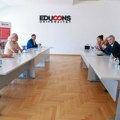 Ministar Beriša sa predstavnicima Univerziteta „Edukons“ o obrazovanju Roma na maternjem jeziku