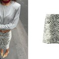 Zebra print osvaja jesen, a ova Pull&Bear suknja je komad koji ćemo nositi uz sve