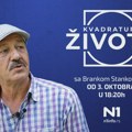 Gledajte UŽIVO emisiju "Kvadratura života" Branka Stankovića na N1