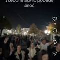 Лебане гласало за Вучића – они ослобођени славили до јутра