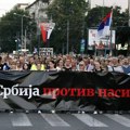 U Beogradu završen protest Srbija protiv nasilja