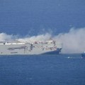 Holandija: požar na panamskom teretnom brodu i dalje nije ugašen