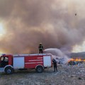 Požar na deponiji u Jovanovcu! U JKP „Šumadija“ tvrde da je pod kontrolom