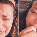 Novi stravičan snimak Ana Nikolić urla dok plače! Lice joj je u podlivima i ranama: “Zašto si to uradio”