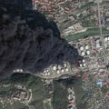 FOTO, VIDEO Dronovi pogodili ruski milionski grad: Luka u plamenu, škole zatvorene, voda nebezbedna