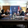 Đurić sa šefom Unmika: Značaj redovnih sednica SB UN i zaštita prava srpskog stanovništva