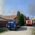 Izbio veliki požar u stolarskoj radnji u Subotici