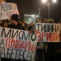 Hiljade studenata i građana pružile podršku napadnutim studentima Pravnog fakulteta u Beogradu