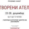 „Otvoreni atelje“ u Kulturnom centru – sedmica kreativnosti i zajedničkog stvaranja