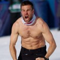 Striptiz po snegu – tako se slavi olimpijsko zlato
