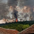 Požar kod Leskovca se razbuktava: Vatra se približila kućama u Razgojni i Donjoj Lokošnici, vetar otežava gašenje – VIDEO…