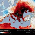 Objavljena zastrašujuća mapa koja pokazuje šta može da se desi za 10 dana kad hladan vazduh krene da prodire kroz tolplotnu…