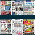 Насловне стране данашњих новина: Прелиставање штампе за понедељак, 1. децембар 2025. године