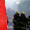 Veliki požar u Kraljevu: Zapalio se reciklažni centar, gust crni dim prekrio grad