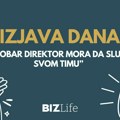 Izjava dana: „Dobar direktor mora da služi svom timu“