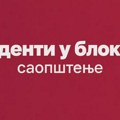 Studenti u blokadi o incidentu u Beogradu: „Nasilje nad ženama nije parola koju izvučete kada vam odgovara u kampanji“…