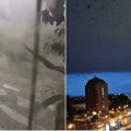 "Ptice zloslutnice, potop": Novi snimci oluje, u Šidu se prst pred okom ne vidi a ljudi u šoku zbog prizora u Novom Sadu…
