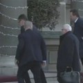 Završen sastanak Lajčaka i Vučića na Andrićevom vencu, Simo Spasić dobacivao na ulazu (VIDEO)