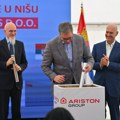 Vučić: Nova fabrika "Ariston" u Nišu već 2025. imaće izvoz vredan 240 miliona evra