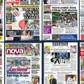 Naslovne strane današnjih novina: Prelistavanje štampe za utorak, 27. maj 2025. godine