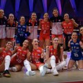 Odbojkašice Srbije proslavile pobedu uz „Jutro je“ (VIDEO)