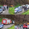 Izvlačenje automobila kod Ovčar Banje: Unutra nađena dva tela; Ovo su fotografije sa lica mesta FOTO/VIDEO