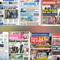 Naslovne strane sutrašnjih novina: Prelistavanje štampe za utorak, 23. jun 2026. godine