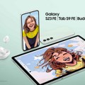 Samsung predstavio FE familiju: Galaxy Tab S9 FE, Galaxy Buds FE slušalice i Galaxy S23 FE