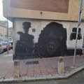 FOTO Uništeni čuveni beogradski murali navijača Partizana: Usred noći upropašteni ukrasi Dorćola