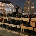 FOTO i VIDEO: Novosađani "okitili" centar, Bačulov pozvao na građansku nespolušnost posle Nove godine