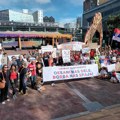 Protest podrške studentima i na Novom Zelandu (FOTO/VIDEO)