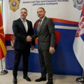Direktori policija Srbije i Severne Makedonije sastali se danas: Razgovarali o jačanju saradnje i bezbednosti