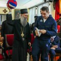 Patrijarh Porfirije u Patrijaršijskom dvoru u Beogradu primio vaterpoliste