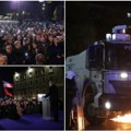 (Video) "Rama, odlazi" Hiljade demonstranata zasulo zgradu vlade molotovljevim koktelima Haos na ulicama Tirane! Policija…