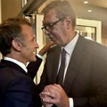 (Foto) "Kad bukvalno naletite na prijatelja" Vučić se sreo sa Makronom u Generalnoj skupštini UN: "Neki od najboljih razgovora…