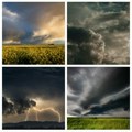Oblaci donose haos u ovaj deo Vojvodine Najnovije upozorenje RHMZ: Spremite se za pljuskove, grad i olujni vetar (foto)