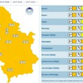 Narandžasti meteoalarm za sredu 24. jul 2024.godine