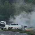 Na autoputu A4 u Hrvatskoj saobraćaj prekinut zbog prevrtanja cisterne