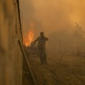 Evo gde sve tačno bukte požari u Grčkoj: Vatra gori na četiri fronta, prizori su zastrašujući