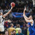 POLUVREME - Samo Sterling ''došao na utakmicu'', Partizan i dalje bez rešenja za Podgoričane