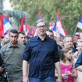 Vučić na Voždovcu: Ljudi samo hoće da žive normalno, propala je obojena revolucija
