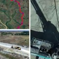 Evo kako napreduje izgradnja "Vojvođanskog P". Nazire se auto-put u Banatu, od Beograda do Novog Sada preko Zrenjanina (video)