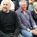 Бивши хрватски кошаркаши Рађа и Кукоч на утакмици Партизан - Олимпијакос