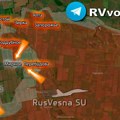 Руска војска је заузела већи део Мирног и стигла до Воскресенке близу границе Дњепропетровске области (мапе)