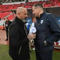 Lalatović se oduševio, Stanković ga odmah zagrlio: Pogledajte scenu na Marakani pred Zvezda - Novi Pazar