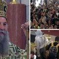 „Postoje neki koji preziru našu smirenost” Porfirije: Srpski narod ovih dana pokazuje da je vera živa u njemu