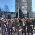 Protest podrške uhapšenim veteranima u Kraljevu