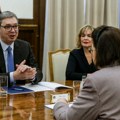 Vučić razgovarao sa grčkom ministarkom Linom Mendoni