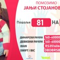 Hitno potrebna pomoć za malu Janju: Još jedna doza leka za zaustavljanje smrtonosnog gena